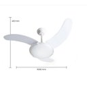 Ver imagem 5 de Ventilador de Teto Tron Aura com 3 Pás Branco 127v