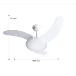 Ventilador de Teto Tron Aura com 3 Pás Branco 127v - 5