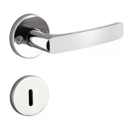 Fechadura Interna Soprano Ícaro Cromada - 1