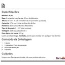 Ver imagem 5 de Lustre pendente caracol cristal acrílico 42x75 AC33
