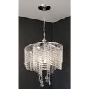 Ver imagem 3 de Lustre pendente caracol cristal acrílico 42x75 AC33