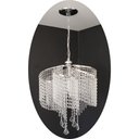 Ver imagem 1 de Lustre pendente caracol cristal acrílico 42x75 AC33