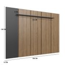 Ver imagem 3 de Painel para TV até 75 Polegadas 200CMX136CM Paris