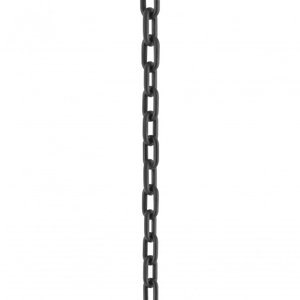 Corrente Pvc Elo 8x25x34,5mm Preta 10mts