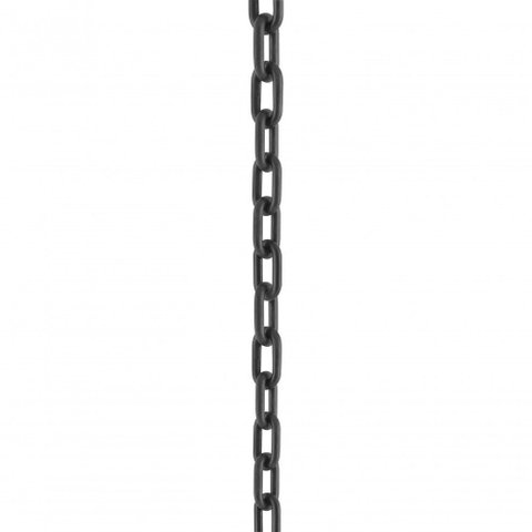 Corrente Pvc Elo 8x25x34,5mm Preta 10mts