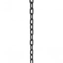 Ver imagem 1 de Corrente Pvc Elo 8x25x34,5mm Preta 10mts