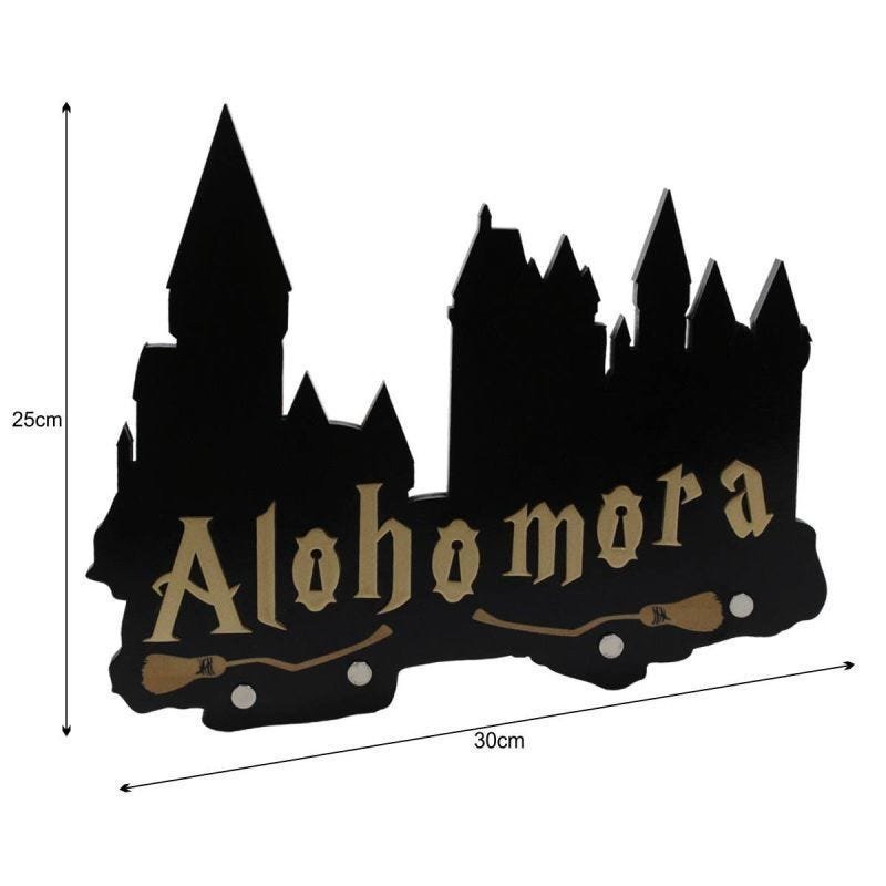 Porta Chaves Alohomora Decorativo Com Ímãs Harry Potter - 4
