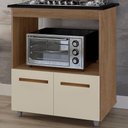 Ver imagem 2 de Balcao com Tampo Cooktop 4 Bocas 75cm 9440 Savana Off White Mobbs