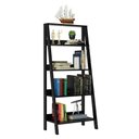Ver imagem 5 de Estante Escada para Livros com 4 Prateleiras Preto