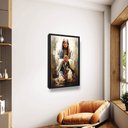 Ver imagem 2 de Quadro Decorativo Jesus em Oração Moldura Sala