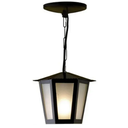 Ver imagem 1 de Pendente de aço Campinas pequeno para 1 lâmpada 20W preto Ideal