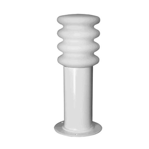 Poste para jardim Marte 1 lâmpada PA-1030 20W branco Ideal