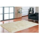 Ver imagem 1 de Tapete Sala 1,00 x 1,50 Spazio Creme Perola Peludo Alto Macio Sultan