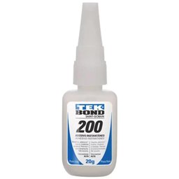 Adesivo Instantâneo 200 20g Tekbond - Cx / 10 - 1 Adesivo Instantâneo 200 20g Tekbond - Cx / 10 - 1