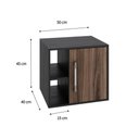 Ver imagem 4 de Gabinete Soft 500 Perffect Acetinado Preto Ônix C-nogal