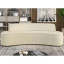 Ver imagem 2 de Sofá 4 Lugares para Sala de Estar Living 260cm Koane D06 Linho Creme - Mpozenato
