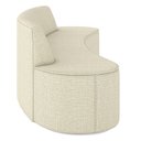 Ver imagem 5 de Sofá 4 Lugares para Sala de Estar Living 260cm Koane D06 Linho Creme - Mpozenato