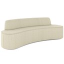 Ver imagem 1 de Sofá 4 Lugares para Sala de Estar Living 260cm Koane D06 Linho Creme - Mpozenato