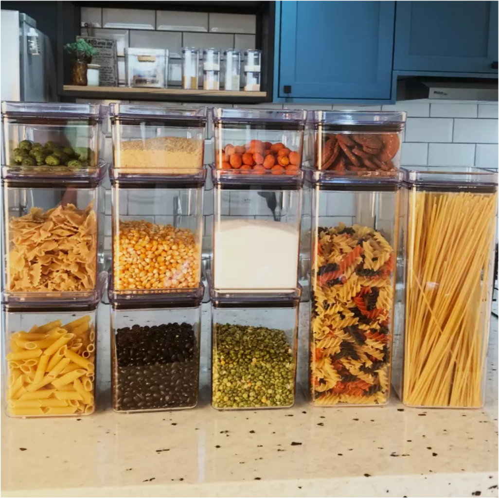 Conjunto com 12 Potes Herméticos Para Alimentos Lumini - 4