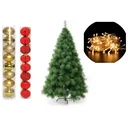 Ver imagem 1 de Arvore de Natal Pinheiro 1,80 Metros 228 Galhos com Enfeites