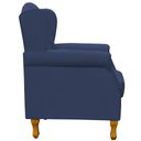 Ver imagem 7 de Kit 2 Poltronas Decorativas para Yara Suede Azul Marinho - Lyam Decor