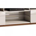 Ver imagem 3 de Rack Classic +2g 2.2 Off White com Freijó - Imcal Móveis