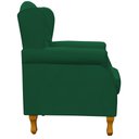 Ver imagem 7 de Kit 2 Poltronas Decorativas para Yara Suede Verde Musgo - Lyam Decor