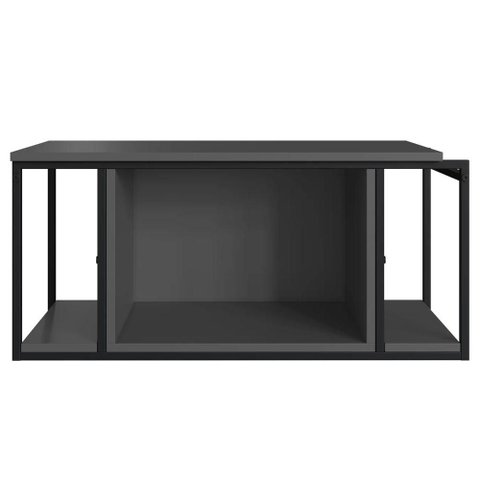 Gabinete Banheiro Suspenso 80cm Cuba Oval Ripy Grafite/branco Z54 - Mpozenato