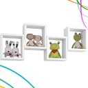 Ver imagem 5 de Nicho Suspenso Decorativo de Parede Multiuso em Mdp - Aquarela - Branco Hp