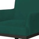 Ver imagem 3 de Poltrona Decorativa para Sala de Estar e Recepção Beatriz Verde Musgo - Lyam Decor