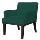 Ver imagem 2 de Kit 2 Poltronas Decorativas para e Recepção Beatriz Verde Musgo - Lyam Decor