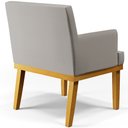 Ver mais imagens de Kit 2 Poltronas Decorativas para e Recepção Beatriz Linho Bege - Lyam Decor