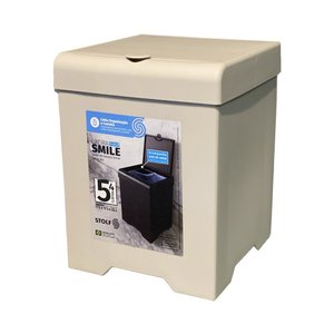 Lixeira de Pia Smile 5,4L - Stolf