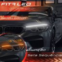 Ver imagem 7 de Fita Par Led Farol Seta Sequencial Carro Automotivo 60cm Drl Iluminaçao Segurança DRL Pick Up Silver
