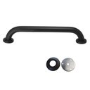 Ver mais imagens de Alça de Apoio Barra 30cm Inox Kit 6 Unidades Idoso Acessibilidade Cadeirante Segurança Banheiro Box 