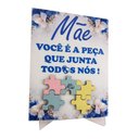 Ver imagem 2 de Exclusivo Porta Retrato Dia das Mães - Mãe você é a peça - Escreva você mesmo nas peças Coleção Tea 