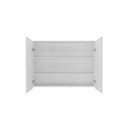 Ver imagem 4 de Espelheira para Banheiro 2 Portas em MDF 80 x 110cm Nature Branco