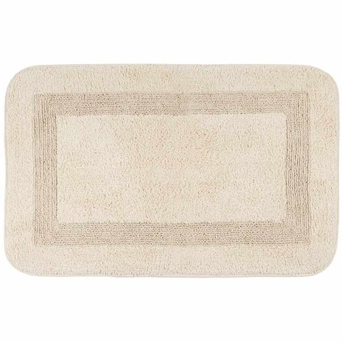 Tapete de Banheiro Goa 60x90 cm Bege Niazitex