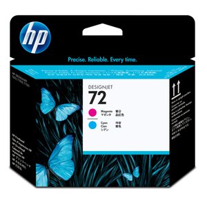 Cabeça de Impressão Hp 72 C9383a Azul Magenta
