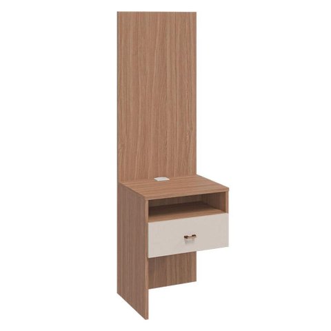 Modulo Lateral em L Setiba Plus Rimo Carvalho/off White
