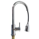 Ver imagem 2 de Torneira de Mesa Luxo Cozinha Extensível Monocomando Cromado 41cm PARIS LUZ