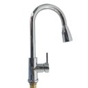 Ver imagem 1 de Torneira de Mesa Luxo Cozinha Extensível Monocomando Cromado 41cm PARIS LUZ