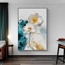 Ver imagem 1 de Quadro Flor Branca - Moldura Caixa + Foam + Vidro em Vários Tamanhos - Artfine