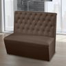 Sofá Canto Alemão Ana Bela 2 lugares - Marrom - 2