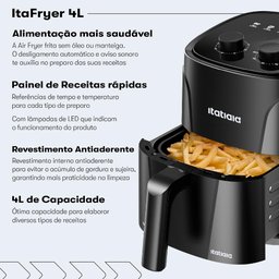 Fritadeira Itafryer 4l 127v Itatiaia - 6