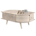 Ver imagem 1 de Mesa de Centro Indianápolis Calacata Off White – Madetec