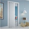 Porta Sanfonada Fortlev Pvc Branca - 210cm x 80cm - 2