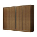 Ver imagem 2 de Guarda-Roupa Casal Madesa Apolo 4 Portas de Correr Rustic Cor:Rustic
