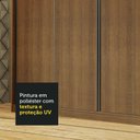 Ver imagem 7 de Guarda-Roupa Casal Madesa Apolo 4 Portas de Correr Rustic Cor:Rustic