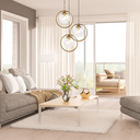 Ver imagem 4 de Lustre Pendente Circular 25cm Dourado Globo Vidro 15cm Luminária Teto Gimpo Kjdd-e-205-gold